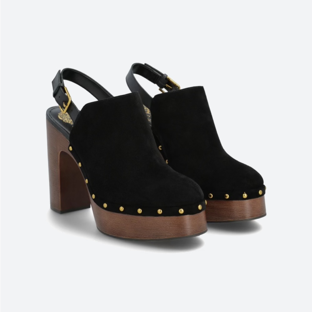 Vince Camuto Ithernda Slingback Clog black heels. Non smoker.